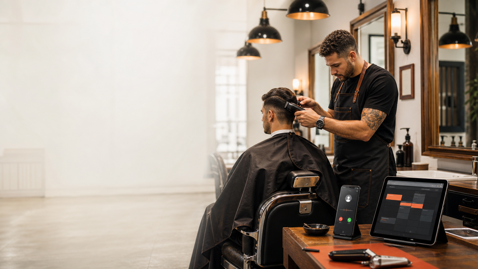 Barber shop scheduling software from Scheduling Studio